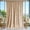 Beige, variant on Balsa Circle Navy Blue 5 feet x 14 feet Crushed Velvet Backdrop Curtain with Rod Pocket Wedding Reception Birthday Party Photobooth Ceremony Event Decorations Supplies