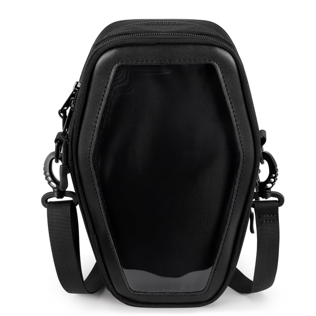 Monedero estilo ataúd STEAMEDBUN Ita Bag, gótico, bandolera para Halloween
