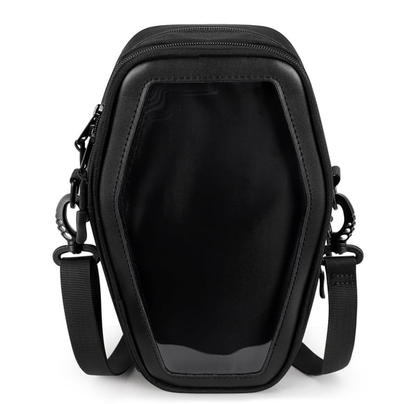 Monedero estilo ataúd STEAMEDBUN Ita Bag, gótico, bandolera para Halloween