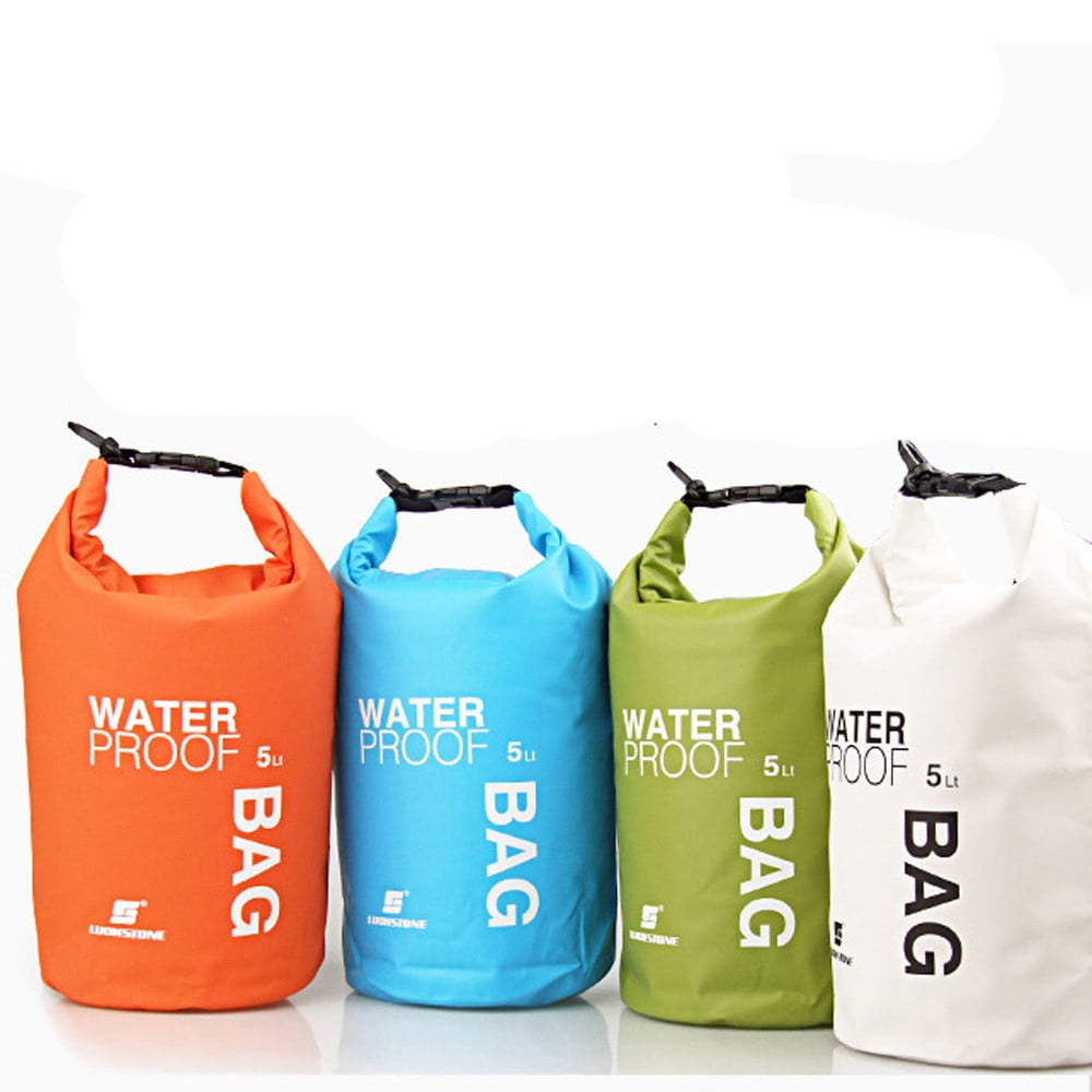 5L Waterproof Bag Storage Dry Bag for Canoe Kayak Rafting Mobile phone