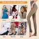 thumbnail image 1 of Leggings Térmicos 2 uds. Medias con forro polar, mallas para mujer, pantimedias elásticas (café, 220g, pisada) Wdftyju Libre de BPA, 1 of 4