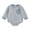 Blue, variant on Ulanda Baby Sweatshirt Romper Boy Girl Waffle Knit Long Sleeve Striped Romper Oversized Sweater Newborn Fall Winter Clothes (Blue, 12-18 Months)