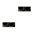thumbnail image 4 of Methold Recién llegado, alfombrilla de ratón Extra grande, alfombrilla de ratón de ordenador extendida de mármol, alfombrilla de escritorio oro negro 2Conjunto, 4 of 6