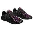 thumbnail image 6 of BreaStCancer ChriStas Merry ChriStas ChriStas Tree Shoes Sneakers for Women Men Black Size 5, 6 of 7