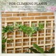 thumbnail image 4 of Outsunny 3 Tier Raised Garden Bed with Trellis for Climbing Plants Natural, 4 of 10