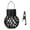 Black, variant on Pebbuoy Solar Lamp LED Outdoor Flame Effect Hanging Lantern Auto On/Off Waterproof Energy-Saving Solar Powered Hanging Light Garden Decor