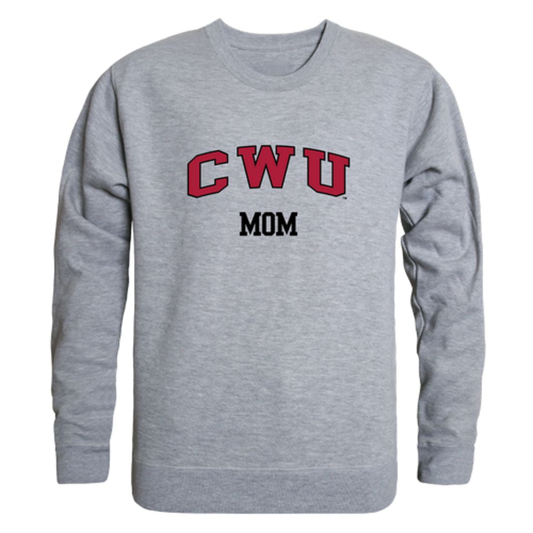W Republic CWU Central Washington University Campus Crewneck Pullover Sweatshirt Sweater Black