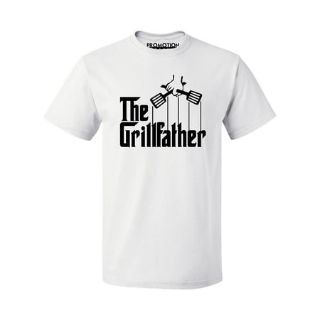 The Grillfather Funny Father s Day Gift Men s T-shirt White L