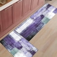 thumbnail image 6 of Purple Kitchen Rug, Purple Abstract Art Kitchen Rugs, Kitchen Mats for Floor, Kitchen Organization Non-Slip Kitchen Mat, Anti-Fatigue Mat Home Decor Kitchen Floor Mats, Purple Kitchen Decor Runner Rug, 6 of 6