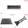 ClickNGo GEN 2 UTV Plow Kit - 66'', Yamaha Rhino 450 2006-09 Black / Titanium Gray #KK00000090_1