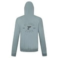 thumbnail image 3 of Women's Levelwear  Gray St. Louis Blues Waterfall Nightfall Pullover Hoodie, 3 of 4