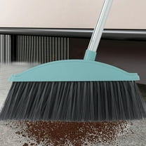 Long Handle Broom for Floor Cleaning Outdoor Broom with Large Angle for Efficient Sweeping for Indoor and Outdoor Use