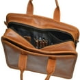 thumbnail image 3 of Canyon Outback Leather Buffalo Valley 15-Inch Leather Briefcase - Distressed Tan, 3 of 4