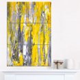 thumbnail image 1 of Design Art - Grey and Yellow Abstract Pattern, 1 of 2