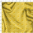 thumbnail image 4 of Soimoi Yellow Fabric - By the Yard - 56 Inch Wide - Diagonal Line Geometric Textile - Edgy and Modern Patterns for Trendy Projects Printed Fabric, 4 of 6