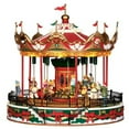 thumbnail image 2 of LEMAX Santa Carousel, with 4.5V Adaptor #34682, 2 of 2