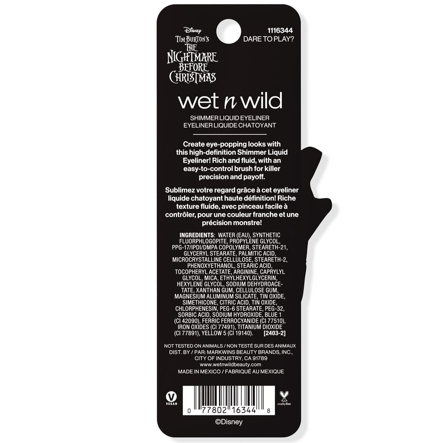 Shimmer Liquid Eyeliner - Nightmare Before Christmas