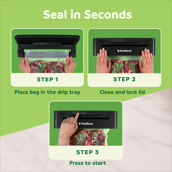 FoodSaver Seal & Save Vacuum Sealer Starter Kit photo 6