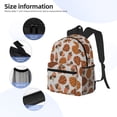 thumbnail image 3 of Easygdp Pinecone Autumn Pattern Mochila Casual para Portátil, Mochila para Escuela, Viajes, Negocios, 3 of 6