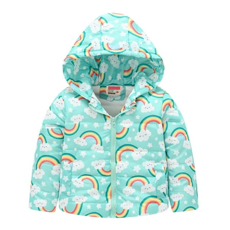 

AIMAOMI Toddler Kids Baby Grils Boy Winter Outdoor Thick Warm Coat Hooded Windproof Coat H