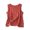 Brick Red, variant on Fiber Breathable V Neck Color Style Casual Functional Sleeveless Tunic Top (No Ingredient Label Required) Vest Women