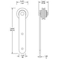 thumbnail image 4 of Wood & Hart 78" Citi Rail Système de Rail, 4 of 4