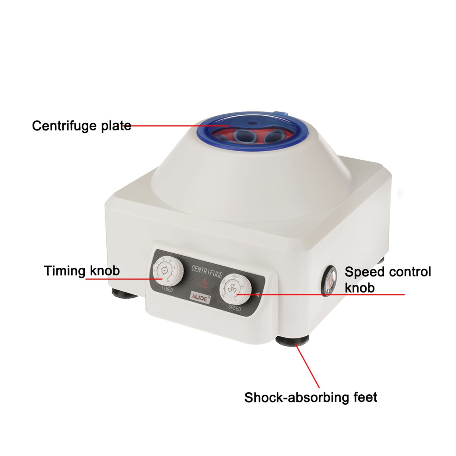 4000RPM Electric Centrifuge Medical Separation Of Plasma Laboratory Centrifuge prp Isolate Serum For 5/10/15mL Centrifuge Tube ,Easy to Operate