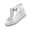 Silver, variant on Women's Butterfly Wedge Sandals, Women's High Heel Wedge Sandals Platform Fashionable Butterfly Decoration Rhinestones Cute Slides Sandals Platform Elastic Strap Boho Summer Beach, Silver 9