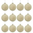 thumbnail image 3 of Costeam Velvet Ball Ornaments Christmas Balls 12 PCS 2.36-Inch Xmas Tree Ball Ornaments for Party Christmas Tree Decor Teen Shower First Xmas Decorations Christmas Tree Ball Ornaments, 3 of 8