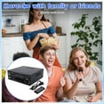 thumbnail image 5 of Amplificador de Sonido Bluetooth AV-660BT: Amplificador de Potencia Compatible con Bluetooth, Radio FM, USB, Tarjeta SD y Entradas de Micrófono Duales, ENCHUFE de EE. UU., 5 of 5