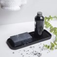 thumbnail image 2 of Silicone Drain Tray For Tableware Water Cup Fruit Vegetable Kitchen Sink Organizer Storage Tray Sponge Holder Soap Dispenser,Green, 2 of 7