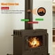 thumbnail image 5 of Blades Wood Stove Fan, Stove Fan with Thermometer, Heat Powered Fireplace Fan for Wood Stove/Fireplace/Gas/Log/Pellet Stove (Black), 5 of 5