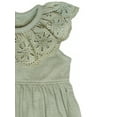thumbnail image 6 of Modern Moments by Gerber Baby Girl Cotton Ruffle Novelty Lace Bubble Romper, Sizes 0/3 Months - 24 Months, 6 of 10