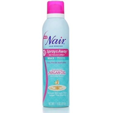 Nair Sprays Away With Moroccan Argan Oil, 7.5 oz (Pack of 2)