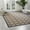 Ivory/Blue, variant on Nourison Caribbean Indoor/Outdoor Charcoal 9'3" x 12'9" Area Rug, (9x13)