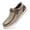 DarkBlue, variant on NRNHI Men's Loafers Slip-On Casual Shoes with Arch Support Yellowish-Brown Size 9.5