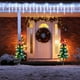 thumbnail image 5 of Herunwer Solar LED Four-Color Christmas Tree Ground Light Outdoor Christmas Decoration Courtyard Lawns Garden Scenery Light Suitable for Christmas Holiday Decoration, 5 of 6