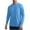 Sky Blue, variant on Mlzmgr Shirts for Men Long Sleeve Stretchy Shirts Crew Neck Gym Shirts Athletic Running Workout Tops