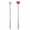 Red+Silver, variant on SEIWEI Metal Cute Heart-shaped Bookmark Stainless Steel Bookmark for Teachers Students Staff Gifts (Red)