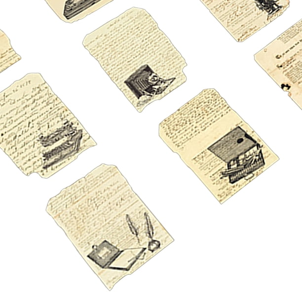Papel Washi Decorativo - 50 Hojas De Pegatinas Para Scrapbooking, Diario Y Manualidades