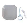 thumbnail image 2 of Portable Braces Cleaning Box Denture Cleaner Portable Teeth Box, 2 of 7