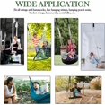 thumbnail image 2 of Swing stand with 2 D-rings, hammock belt, storage bag, protective cushion, 2 of 4