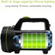 thumbnail image 5 of Antorcha LED ultrapotente recargable por USB 135000 lúmenes 6000 mah con luz lateral Linterna impermeable de alta potencia para emergencias senderismo camping caza, 15,8*8,5 cm, 5 of 5