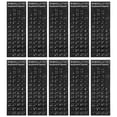 thumbnail image 3 of Miangastore Language Keyboard Sticker PVC Material 10Pcs 7.1X2.6X0.02In, 3 of 9
