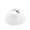 White, variant on huanledash Empty Top Back Split Bowknot Decor Sun Hat Sweat Absorbing Sun Protection Thin Wide Large Brim Pure Color Beach Hat Fashion Accessories
