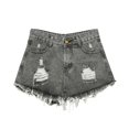thumbnail image 3 of Tittly Shorts for Women Womens Shorts Summer Jeans Shorts For Women Teen Girls Preppy Clothes Plus Size Hem Ripped Denim Shorts Going Out Shorts Jeans for Women Jean Shorts Womens Grey L, 3 of 3