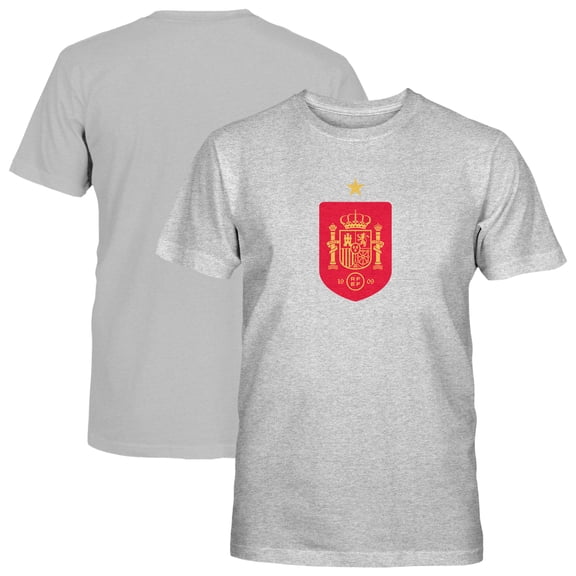 Youth 1863FC  Gray Spain National Team Color Badge T-Shirt