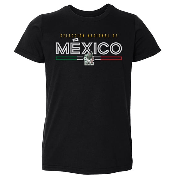 Toddler 500 Level Black Mexico National Team Inline T-Shirt