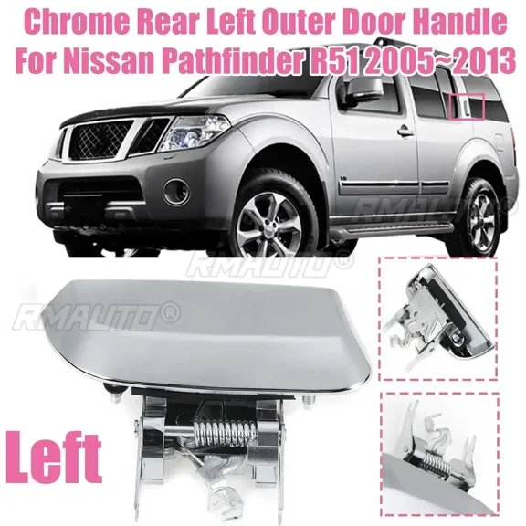 Rear Door Outer Handle left / right For Nissan Pathfinder R51 2005 2006 2007 2008 2009 2010 2011 2012 2013 1030514 Exterior Part