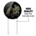 thumbnail image 6 of Acrylic I Got Your Back Soldier and German Shepherd Dog Camo Cake Topper Party Decoration for Wedding Anniversary Birthday Graduation, 6 of 7
